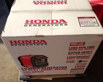 Honda generator eu 3000 is