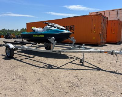 2024 Load Rite 2-Place Galvanized PWC Jet-Ski w/Adjustable Carpeted Bunks PWC Trailers Turner, ME