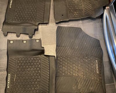 FOUR WINTER CAR MATS - 2018 Toyota Corolla