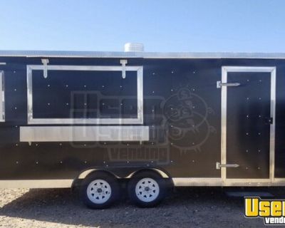 2021 8' x 20'  Kitchen Food Trailer with Fire Suppression System | Concession Trailer