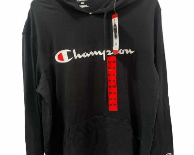 Champion men s long sleeve with hood size medium. Brand new with tag.