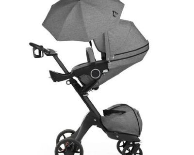 Stokke 2018 Xplory V5 3-in-1, Black Melange