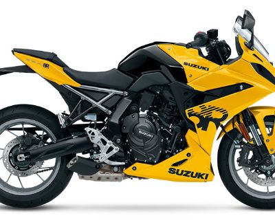 Condition: New, Make: Suzuki, Model: GSX-8R, Year: 2025, Color: Pearl Ignite Yellow, Dealer: Plano Kawasaki Suzuki, Phone: 972-422-4111. Destination + $590 Assembly and preparation + $387 The Suzuki GSX-8R an exciting fusion of sportbike appeal, performance, and riding pleasure that will appeal to a wide range of riders with varying levels of experience. Riding upon on the engineering advances ...