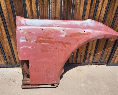 Hello. Here is a left rear quarter panel repair metal section parted from an early oval bug. Cut outs and rust as shown. $25. _________________ For payment, I prefer Paypal with my id being [email protected]