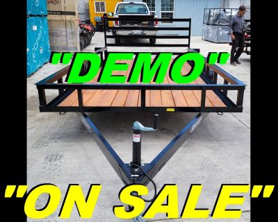2022 Zieman F-714 Wood Deck Sport Utility Trailers Salinas, CA