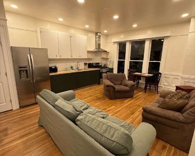 Available on: now. Furnished. Parking available * Internet included * LGBTQ+ friendly * Students welcome * 40+ years welcome. Welcome to your new home in this beautifully renovated 100-year-old house full of character and modern comfort! This co-living home has been thoughtfully redesigned into three private master suites, each with its own ensuite bathroom and individual mini split system for ...