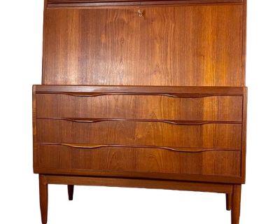 Danish Secretary by Erling Torvits for Klim Møbelfabrik, 1960s