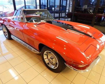 1967 Chevrolet Corvette Convertible / Frame up restore / RED