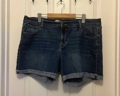 Old Navy The Sweetheart Jean Shorts (size 16)