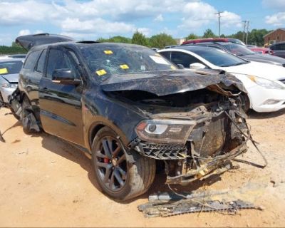 Salvage Black 2020 Dodge Durango Srt Awd