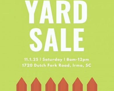 Yard sale at Ballentine Village