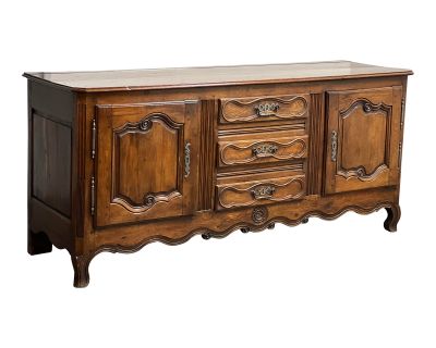 Antique French Provencial Wood Buffet