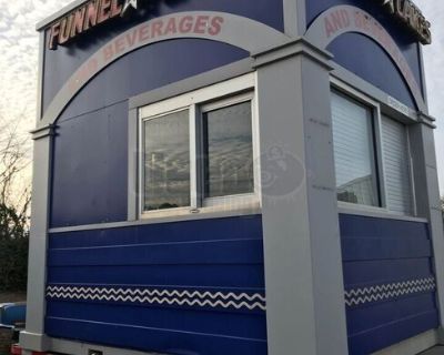 Turnkey Compact 8.5' x 10.5' Funnel Cake Business / Food Concession Trailer