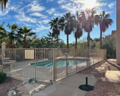 16344 E Arrow Dr Unit B2. Quaint furnished condo available monthly or annually. Relax on your private balcony and look at the natural desert backdrop and see the wildlife go by. Can be available fully furnished as seen by pictures or partially furnished if you want to do 12 month or longer lease. Fully furnished short term rental includes all utilities. NO pets allowed,NON smoking only.. 2 Bedr...