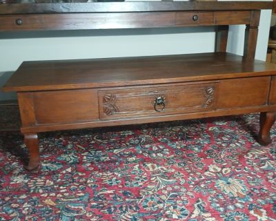 Hand crafted Teak coffee table!