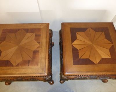 End tables (x2)