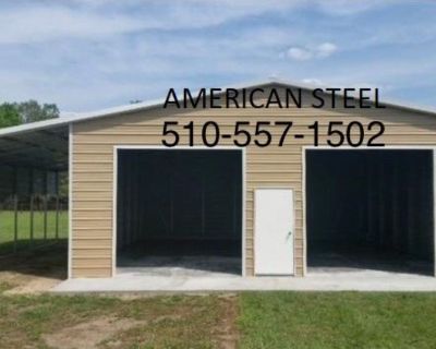 American Steel Shops, Garages, Barns, RV Boat Car & Tractor covers
