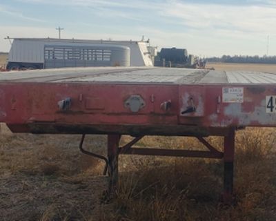 For Sale: 1989 Wilson 45'x96" flatbed