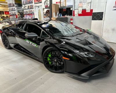 2 previous owner(s). Mileage: 0. Coupe. Fuel Type: Gas. For Sale is this beautiful2022 Lamborghini Huracan STO Black on Black Front Lift Carbon Ceramic Brakes Carbon Bucket Seats Driver Recorder Camera Carbon Fiber Rear Diffuser Carbon Fiber Spoiler Green Caliper Green Piping on Seats Carbon Fiber Interior Side Trim 5K Miles, Clean Title \u0026 CarfaxRuns and Drives GREAT! Financing is Availabl...