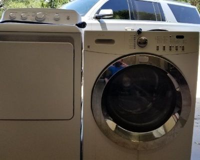 Frigidaire Affinity Washer and GE Dryer for sale