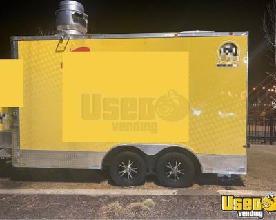 2022 8.5' x 14'  Kitchen Food Trailer with Fire Suppression System