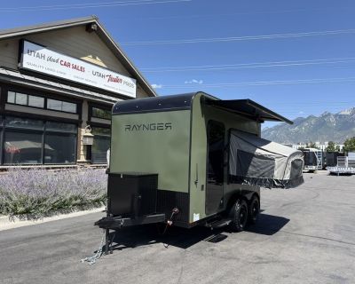 2026 Raynger 7x13 Toy Hauler Travel Trailer Bumper Pull Insulated, A