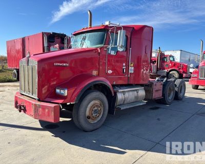 2012 Kenworth T800 6x4 T/A Sleeper Truck Tractor (Inoperable)
