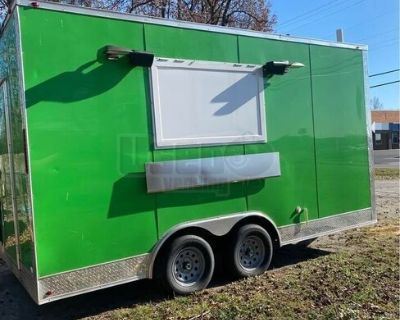Ready to Customize - 2023 8' x 13' Food Concession Trailer with Bathroom