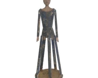 French Antique Santos Cage Doll