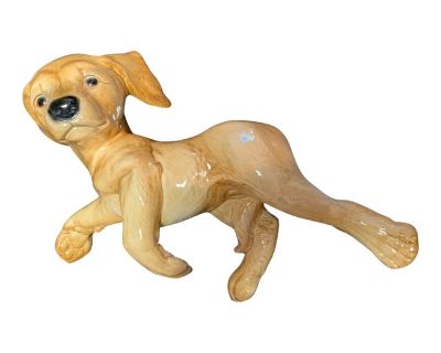 Large Goebel Porcelain Labrador Retriever Puppy