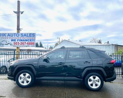 Mileage: 26,169. Year: 2021. Make: Toyota. Model: RAV4 Hybrid. Trim: LE Sport Utility 4D. Automatic, ECVT transmission. Exterior: Black. Interior: Black. Interior: Daytime Running Lights, ABS (4-Wheel), Automatic ECVT, Hill Start Assist Control, Side Air Bags, Lane Departure Warning System, Dual Air Bags, Bluetooth Wireless, AWD, Safety Connect, Enhanced Stability Control, SiriusXM Satellite, A...
