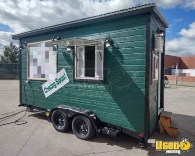 New Ready-to-Outfit 8.5' x 16' Empty Mobile Food Concession Trailer