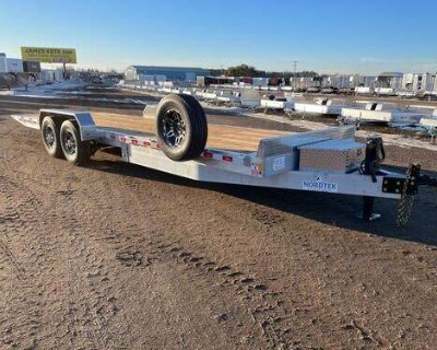 Nordtek 82" x 26' Hd Flat Bed Trailer - #221184