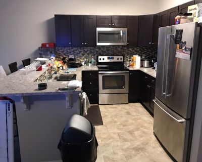 Fully furnished room for rent. Comes with a queen size bed, loveseat, 50 inch flatscreen television, microwave, mini fridge, large mirror and many rugs. Absolutely no smoking or shoes on in the house and no drug use of any kind! You have full use of the house other than the other bedrooms. Extra large washer and dryer in house just buy your own soap. For use of the kitchen there's plenty of ute...