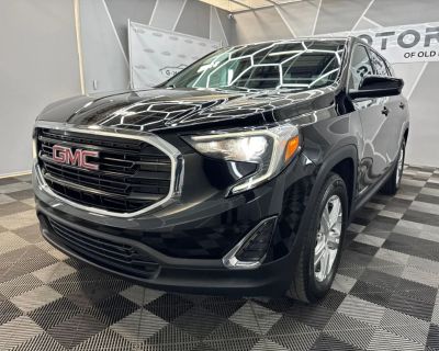 Mileage: 80,590. Year: 2018. Make: GMC. Model: Terrain. Trim: SLE Sport Utility 4D. Auto, 9-Spd w/OD transmission. Exterior: Black. Interior: Black. Interior: HID Headlamps, 4-Cyl 1.5 Liter, Bluetooth Wireless, Keyless Entry, Daytime Running Lights, Air Conditioning, Power Sun Roof, Hill Descent Control, Backup Camera, Power Steering, Side Air Bags, Alloy Wheels, AM/FM Stereo, Push Button Start...