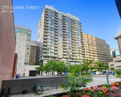1 Bedroom 1BA Pet-Friendly Condo For Rent in Ottawa, ON