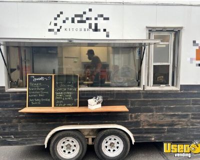 2020 8.5' x 16' Kitchen Food Trailer with CA Insignia | Concession Trailer