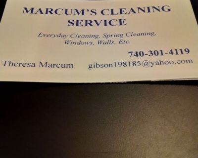 Marcum's cleaning service