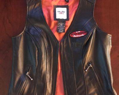 Harley Davidson ladies leather vest