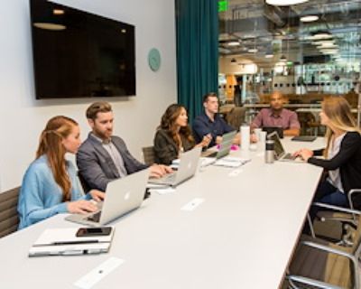 Meeting room. This Dedicated Desk in Menlo Park can fit up to 50 people. Schedule a tour or click to message our team about other spaces coming available. Learn more about Regus | Menlo Park