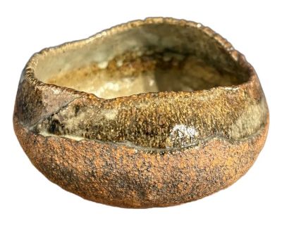 Mid Century Modern Pottery Bowl by Barbara Beck