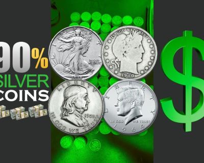 SILVER COINS ✯ Morgan Dollars Silver Half Dollars Silver Coins