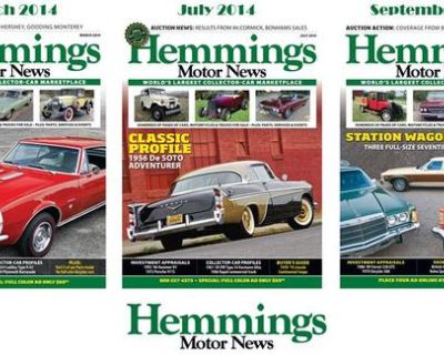 Hemmings Motor News ~ Back Issues