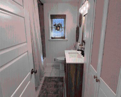 Cozy room for rent in a warm and welcoming home! This fully furnished room features a comfortable bed, ample storage, and a private half-bath for added convenience. Enjoy access to shared spaces, including a modern kitchen, a bright living area, and a full bathroom. Located in a quiet, safe, family-friendly neighborhood with easy access to public transportation, shops, and restaurants. Well-beh...