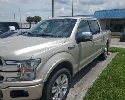 2018 Ford F-150 4X4 Platinum 4DR Supercrew 5.5 FT. SB