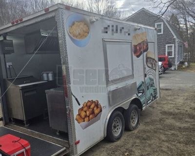 Well Maintained 2021 8' x 16' Mobile Kitchen Food Concession Sandwich Trailer
