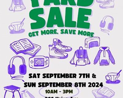 End of the Summer Yard Sale!