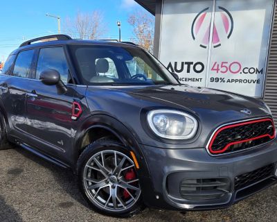 Model 2018 MINI Countryman Exterior color Grey Interior color White Kilometers 186,000km Stock # I-88225516-E VIN: WMZYV9C39J3B91709 Engine 4 roues motrices Transmission Automatique Fuel ESSENCE Size 2.0 L Cylinders I4 Longueuil (Mont r gie) -->. MINI Countryman John Cooper Works ALL4 2018 ALL4 CUIR NAV TOIT TURBO *Tous les quipements nont pas tous ete verifies. Vehicule NON RECONDITIONNE. Le c...