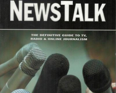 SWAP/TRADE for Unexpired Nonperishable Food Item. $ Reduced from $10.00. Broadcast News (BN) NewsTalk: the Definitive Guide to TV, Radio & Online Journalism. 1st Edition. Was must read as part of my occupation. Great introduction to understanding how your media is prepared and presented to you. Paperback, published 2003. 193 pages. Condition: Nearly New. Small rip in binding edge, and writing o...