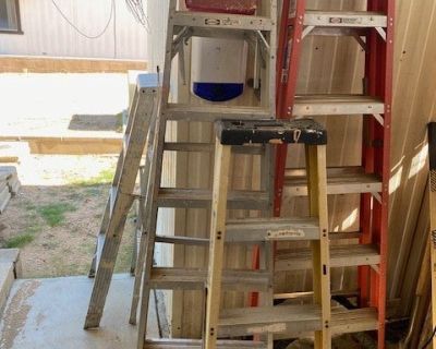 6 LADDERS FOR SALE